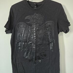 Charcoal Eagle Graphic Men's T-Shirt
